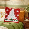 Christmas Tree-DIY Latch Hook Rug Pillowcase Kits 43*43cm tapestrymarket
