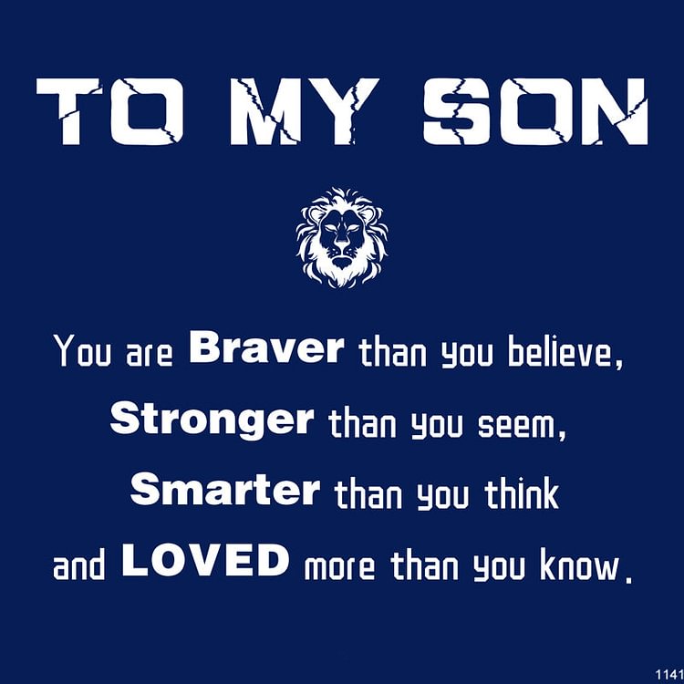 Gift Card - For Son You Are Loved More Than You Know