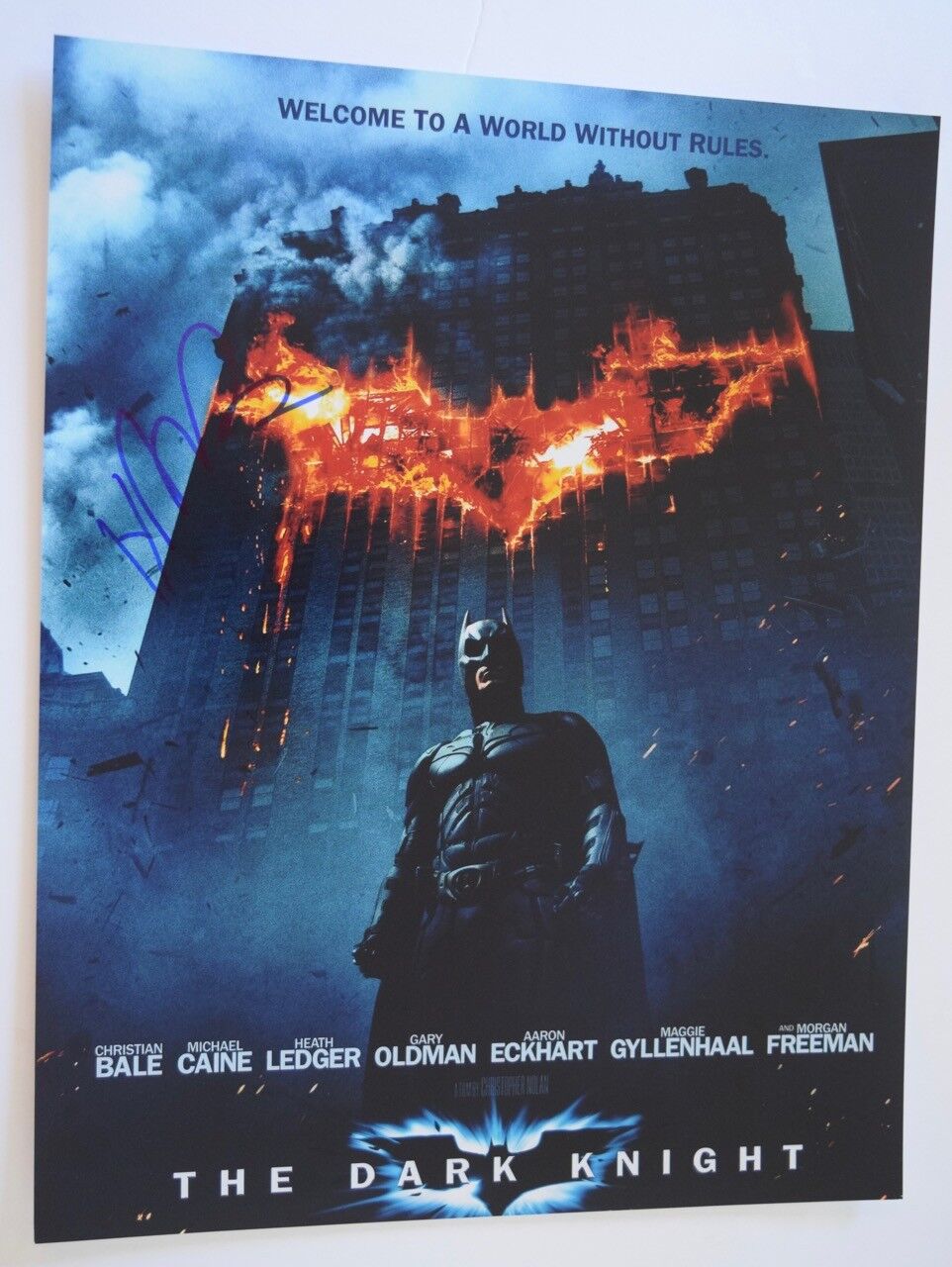 Hans Zimmer Signed Autograph 11x14 Photo Poster painting Poster THE DARK KNIGHT Composer COA VD