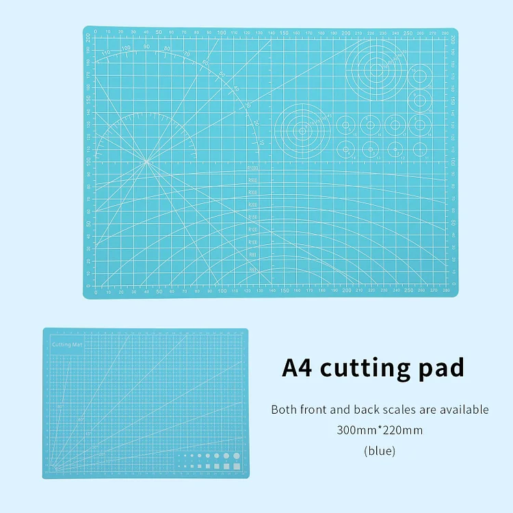 JOURNALSAY 30*22cm Multipurpose Desktop Cutting Pad DIY Manual Art Engraving Tools A4 Cutting Mats