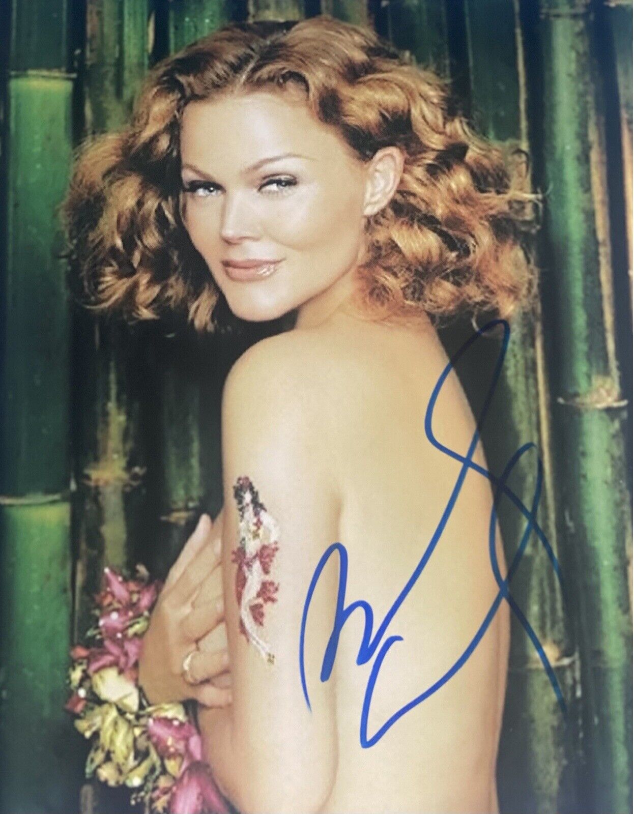 Belinda Carlisle? signed Autographed 8x10 Photo Poster painting Sexy Shirtless