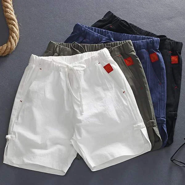 Men's Linen Casual Shorts