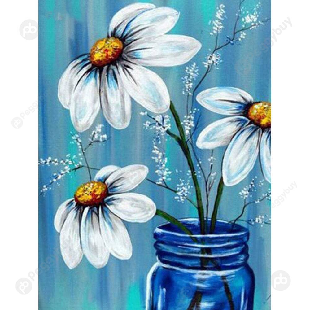 

40*50CM Paint By Numbers-Floral, 501 Original