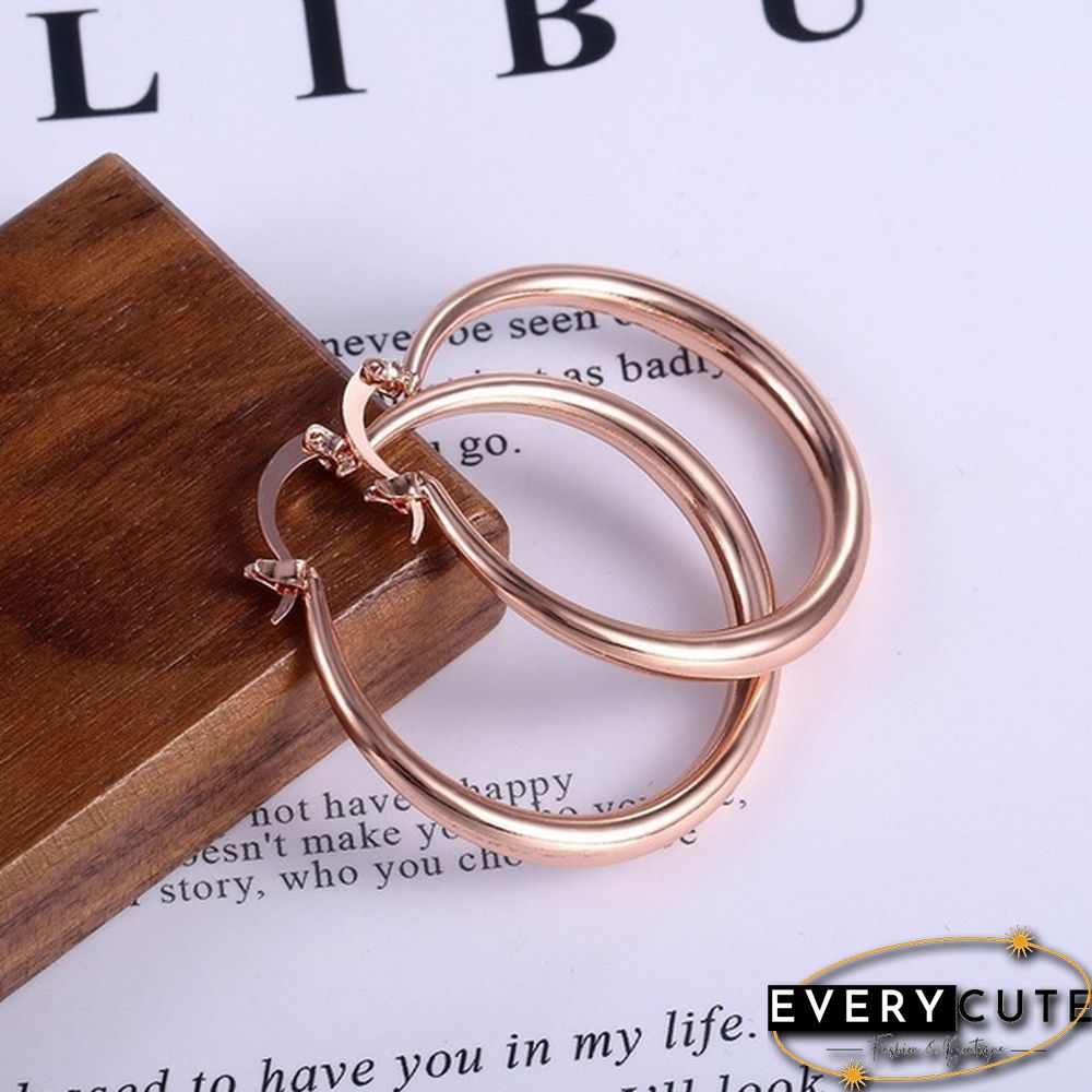 Exquisite Fashion 925 Silver 18K Gold Earrings Party Princess Engagement Wedding Christmas