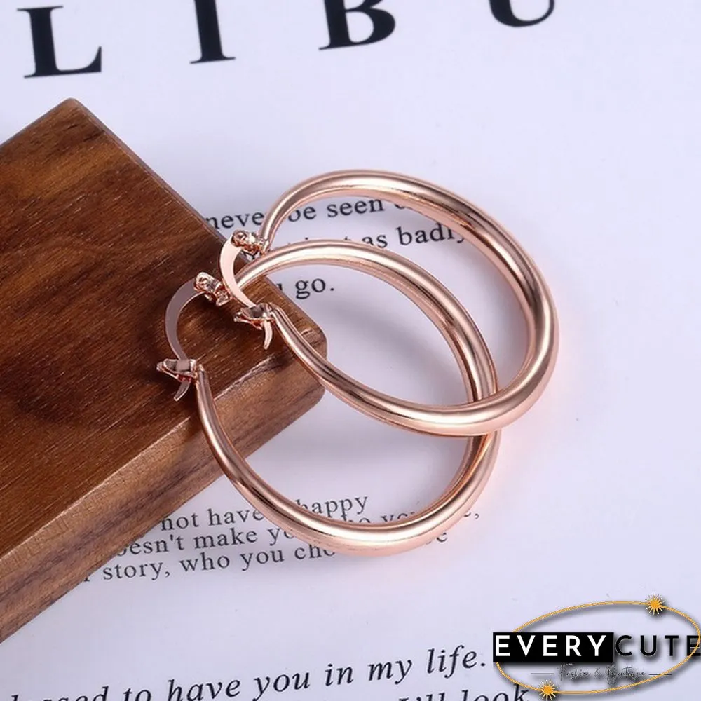 Exquisite Fashion 925 Silver 18K Gold Earrings Party Princess Engagement Wedding Christmas