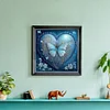Heart-Shaped-11CT Stamped Cross Stitch 55*55cm