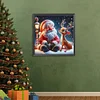 Diamond Painting-5D Full Round Drill Santa Claus & Elk(40*40 CM)