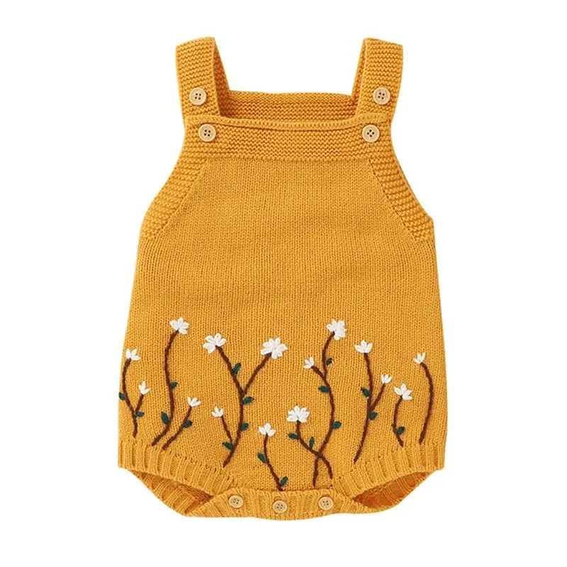 Autumn Winter Infant Baby Romper Newborn Baby Boy Girl Cute Lion Head Braces Clothes Rompers Baby Boys Girls Knitted Rompers
