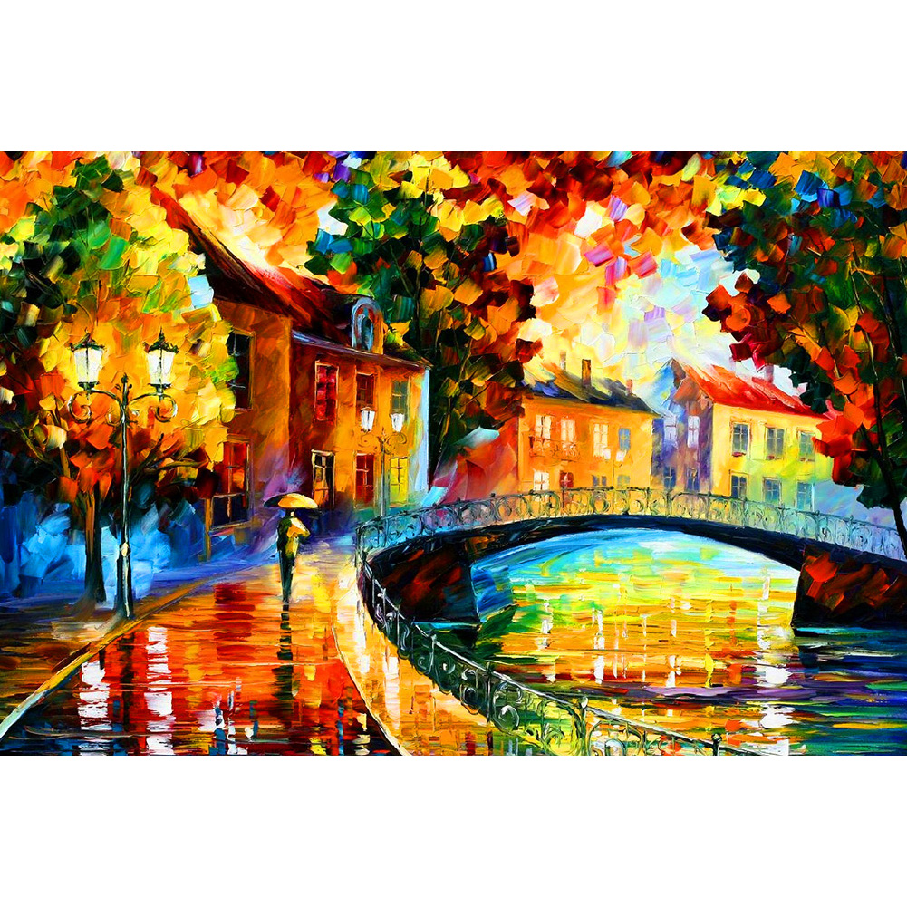 

Rainy Night - 1000 Pieces Jigsaw Puzzle, 501 Original