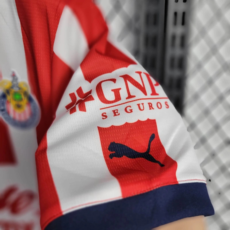 24/25 Chivas Home Home Football Shirt Thai Quality