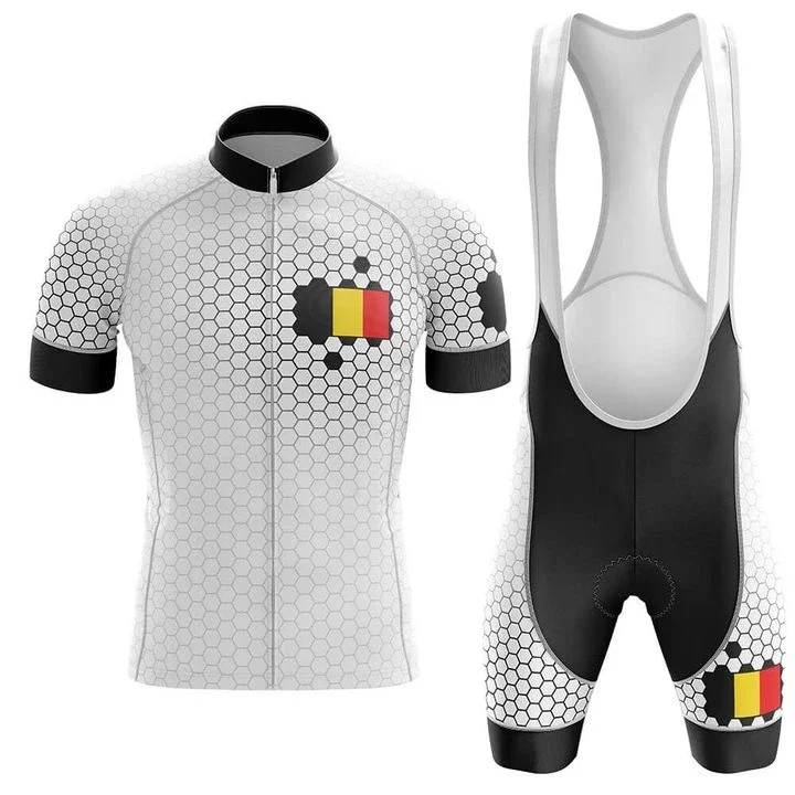 BELGIUM V5 Men's Short Sleeve Cycling Kit