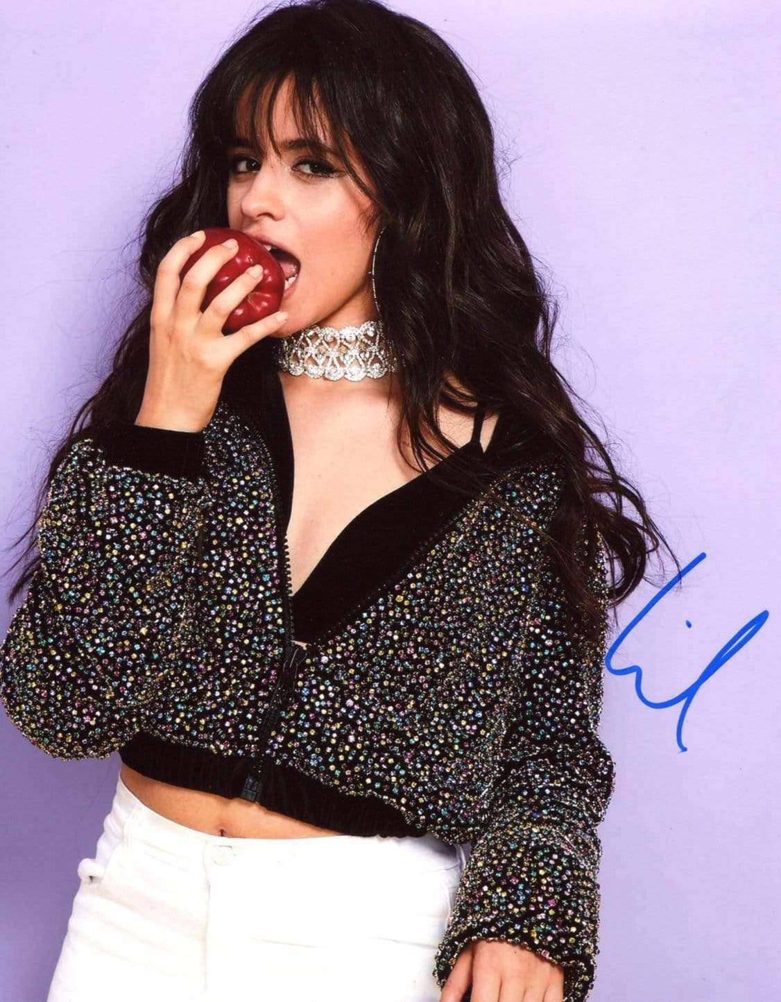 Camila Cabello SINGER -SONGWRITER autograph, signed Photo Poster painting