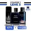 Conjunto de perfumes importados com 3 peças (100 ml cada) - Sauvage Dior |. 212 VIP Black – Portes grátis para todo o país