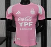 Argentina  2025 National Team Pink Training  Shirt