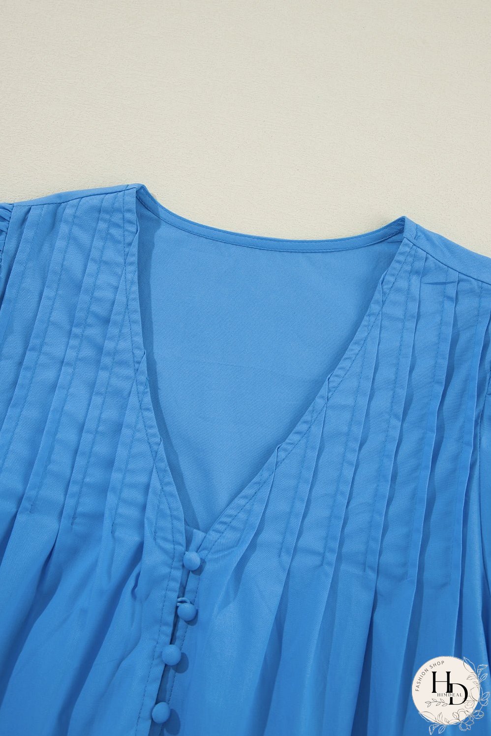 Relaxed Fit V-Neck Summer Dress