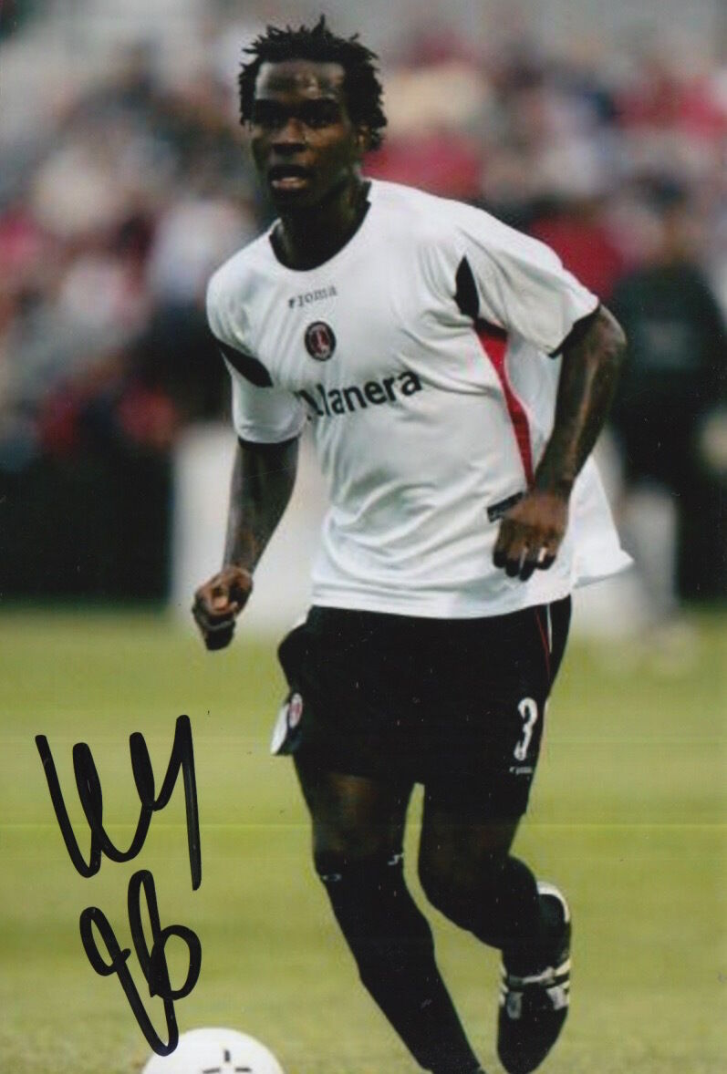 CHARLTON ATHLETIC HAND SIGNED KELLY YOUGA 6X4 Photo Poster painting 1.