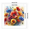 Poppy-11CT Counted Cross Stitch Kit(40x40cm)