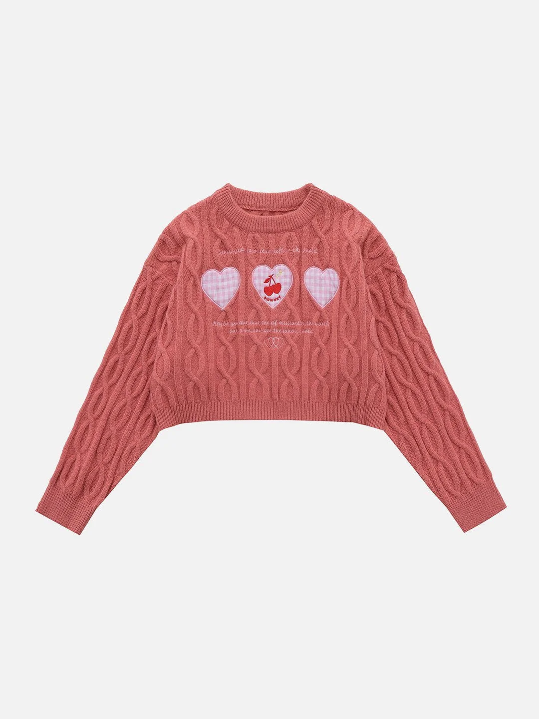 Sweet Lass Cute Short Knit Sweater