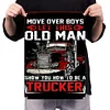 Trucker - Vintage Metal Signs(12*16Inch) - Vehicle