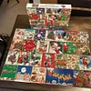 1000 pi&egrave;ces Calendrier de l'Avent de No&euml;l Puzzle