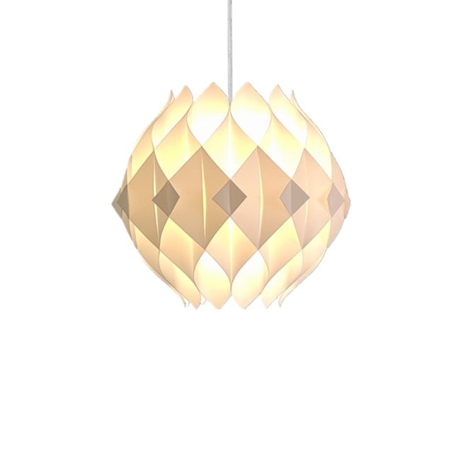 DIY Puzzle Pendant Lamp E27 pendant light Cafe Living Room Restaurant Ceiling Room Decoration LED Hanging Lamp