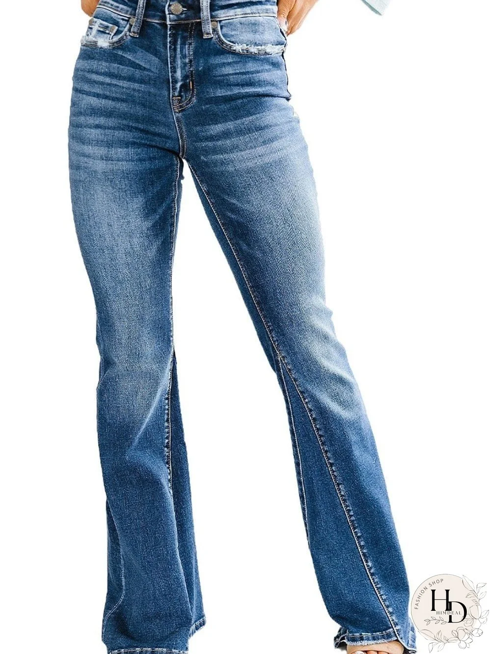 Vintage Inspired Flared Jeans