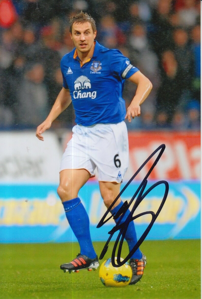 EVERTON HAND SIGNED PHIL JAGIELKA 6X4 Photo Poster painting.