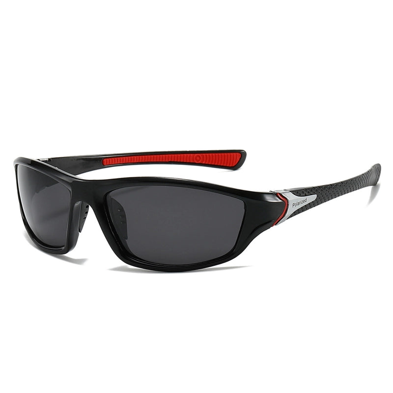 Casual Color Block Tac Biker Full Frame Men’s Sunglasses