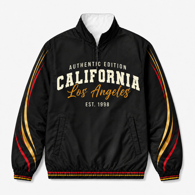 Varsity California Los Angeles Half Zip Pullover