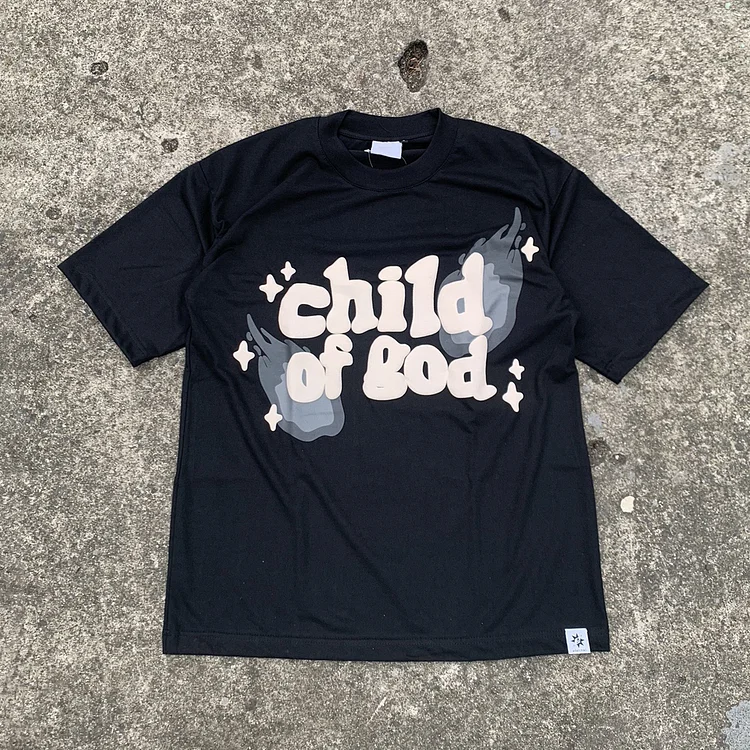 Fashionable Personalized College Style Printed T-Shirt