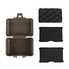 12.4x8cm  Storage Box Shock Absorption Tool Box for Outdoor Tool Storage
