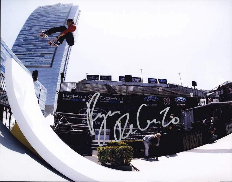 Ryan Decenzo authentic signed skateboarding 8x10 Photo Poster painting W/Cert Autographed A0026