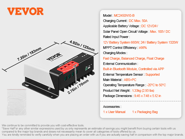 charge controller 12v