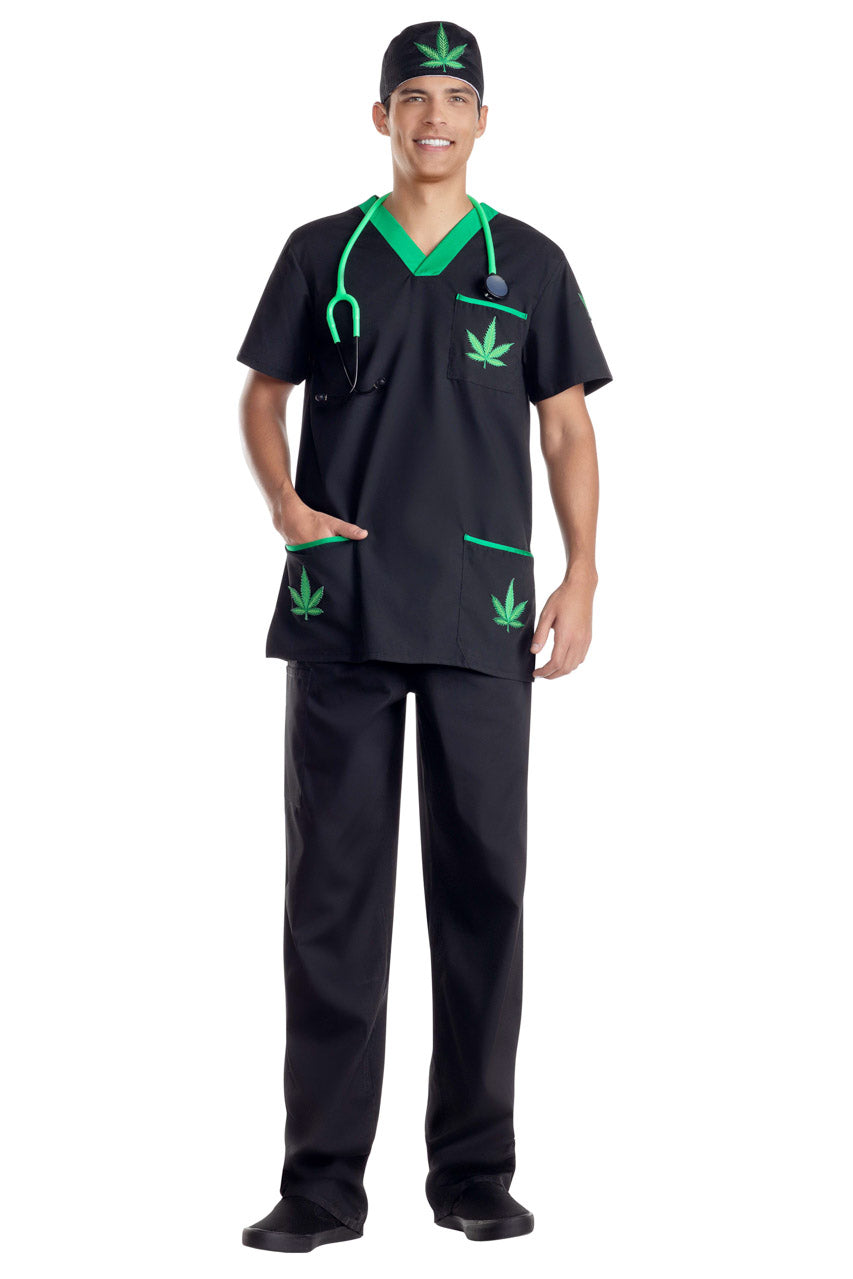 Lovingerie - Men's Green Nurse Costume