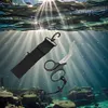 Emergency Scissors Ergonomic Bandage Shears for Underwater Escape (Black)