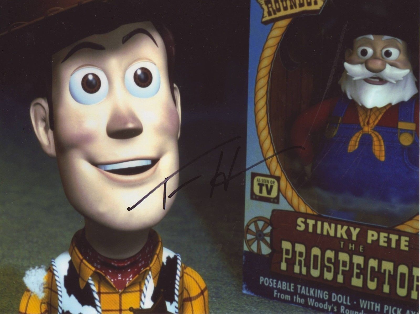 TOM HANKS - TOY STORY AUTOGRAPH SIGNED PP Photo Poster painting POSTER