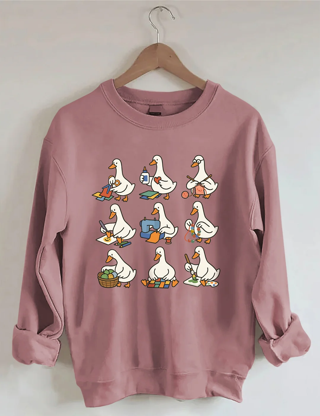 Funny Goose Crafter Sweatshirt