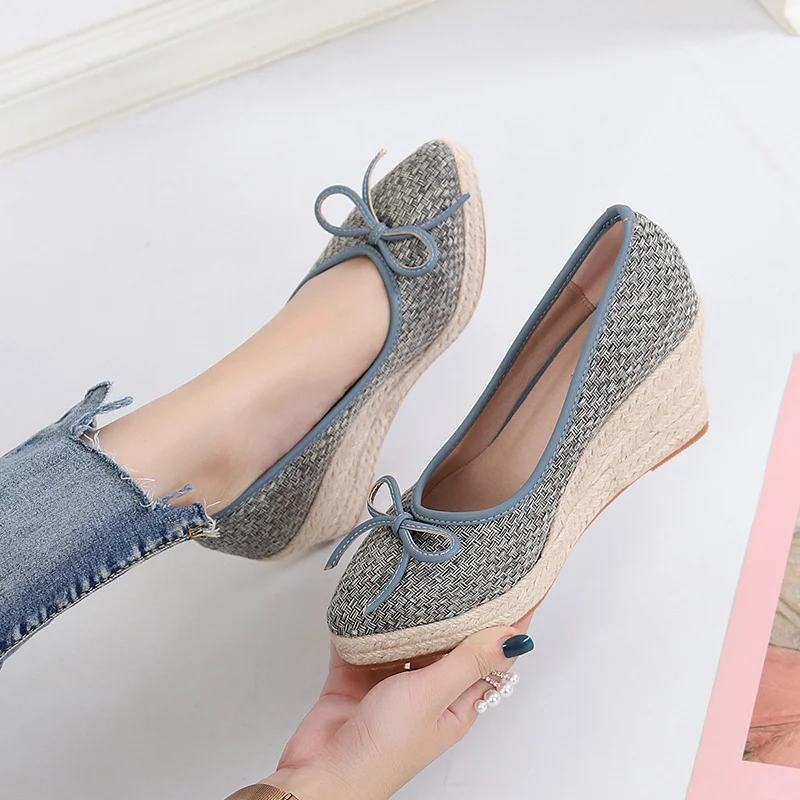 Wongn Wongn Small Fragrant Wind High Heels With The 2023 Autumn New Socialite Temperament Bow Pointed Single Shoes