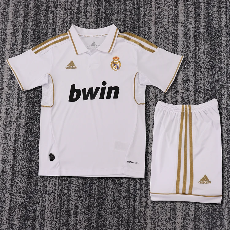 2011-12 Real Madrid Home Retro Shirt - Kids Sizes
