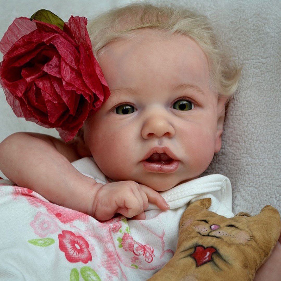 Angel Reborn Doll 12 inch Natalie Realistic Reborn Baby Girl 2023 -Creativegiftss® - [product_tag] Creativegiftss.com