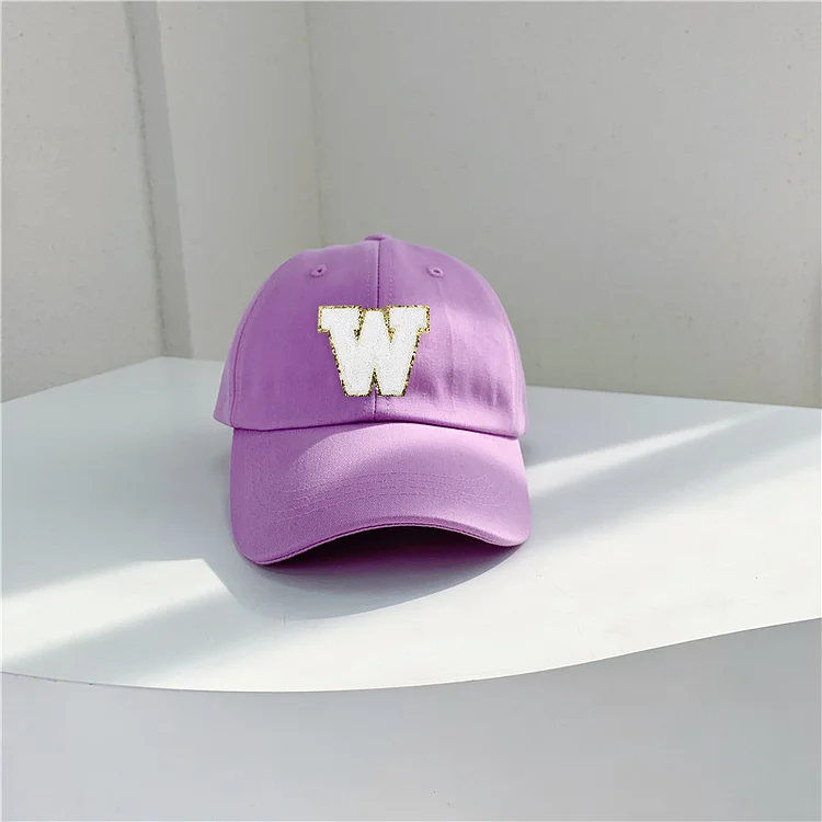 BlanketCute-Personalized Child Letter Patch Hat for Comfort & Uniqe