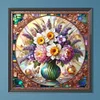Diamond Painting -DIY Round Drill Flower(40x40cm)