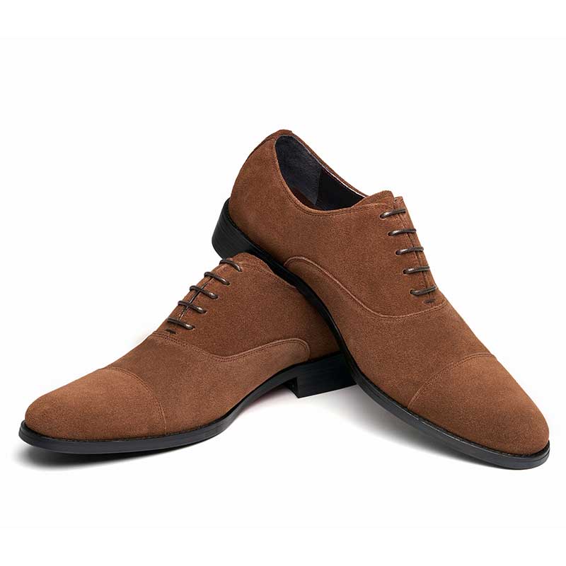 Quality Mens Suede Leather Dress Shoes : Free Shipping display picture 1