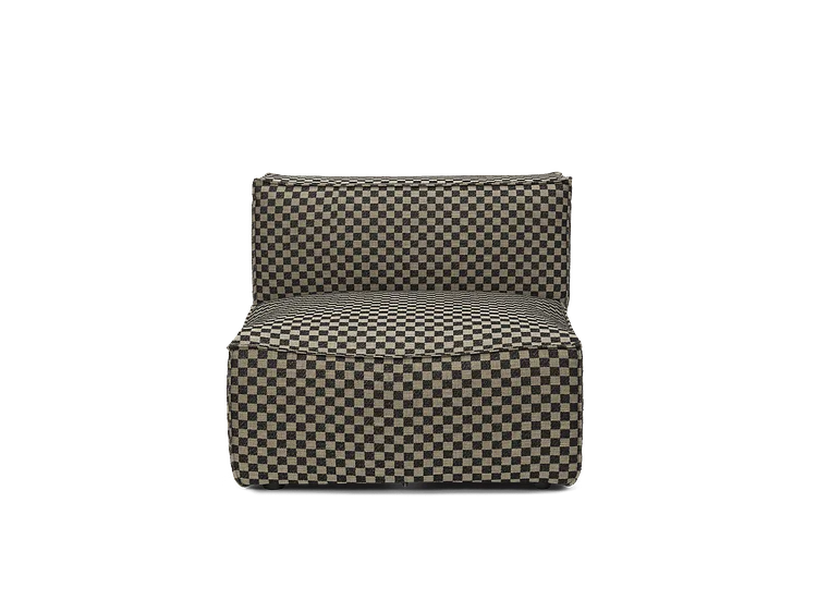 Catena Sofa Center S100 Check - Sand/Black