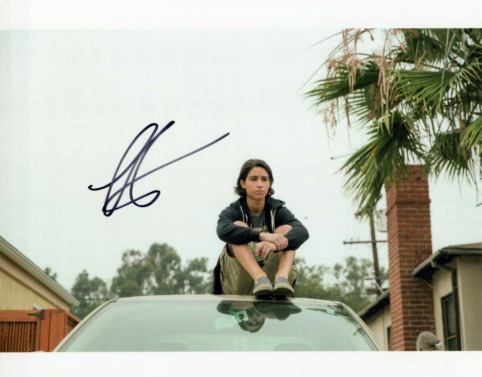 Lorenzo Henrie Fear The Walking Dead autographed Photo Poster painting signed 8x10 #5 Chris