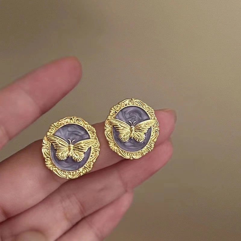 1 Pair IG Style Minimalist U Shape Geometric Flower Inlay Imitation Pearl Artificial Pearls Rhinestones Drop Earrings Ear Studs