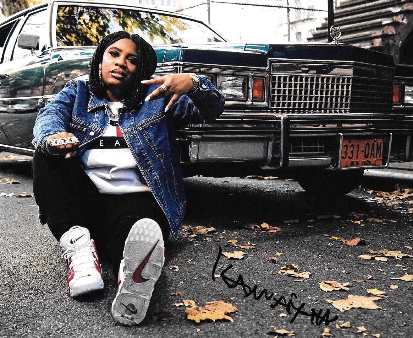 * KAMAIYAH JOHNSON * signed autographed 8x10 Photo Poster painting * WHY YOU ALWAYS HATIN? * 5