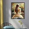 Piano Girl - 14CT Stamped Cross Stitch - 45*55cm - Character