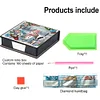 Diamond Painting Snowman Dog Leather Notecard Box Gem Art Sticky Note Holder