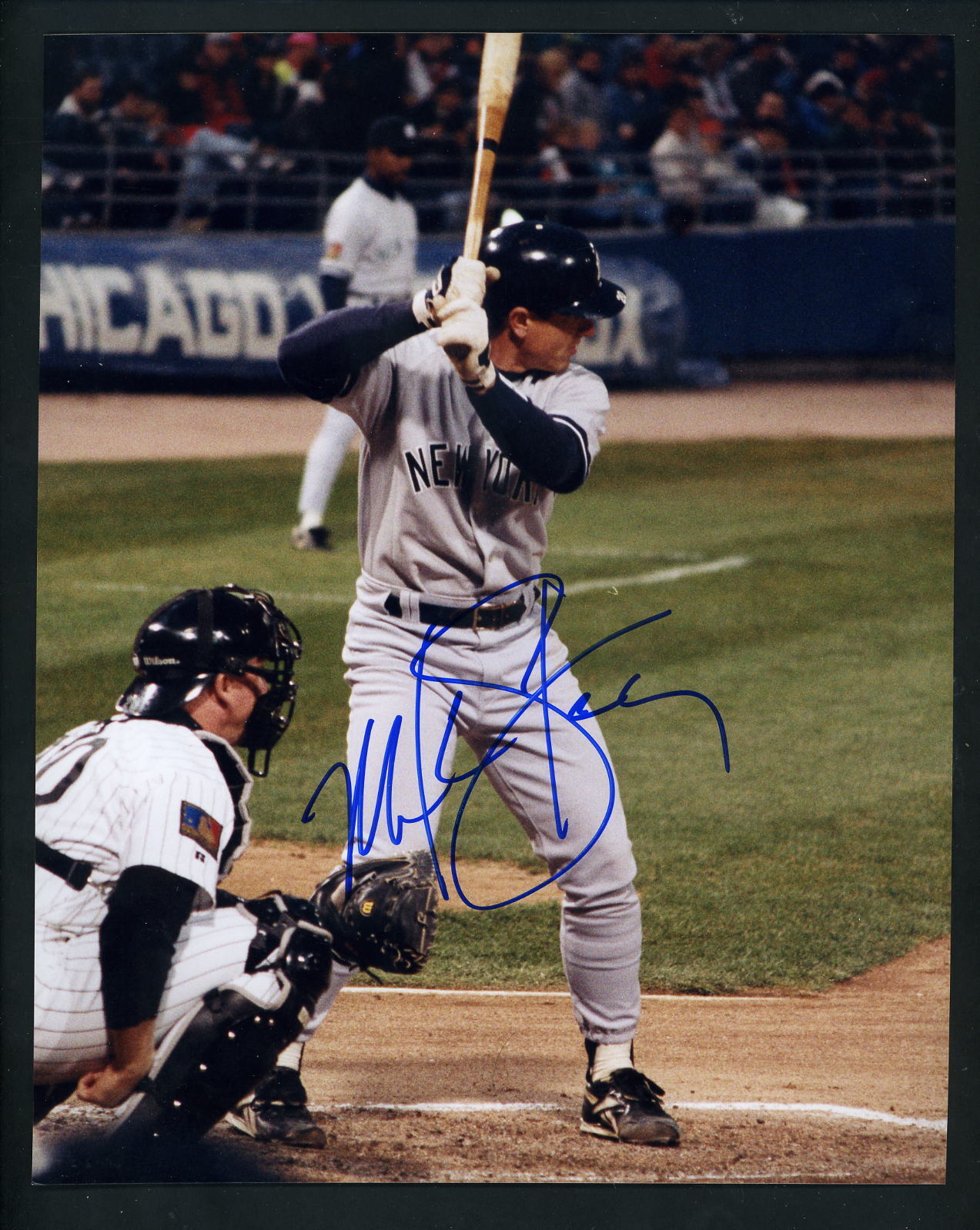 Mike Stanley Signed Autographed 8 x 10 Photo Poster painting w/ JSA authentication Yankees